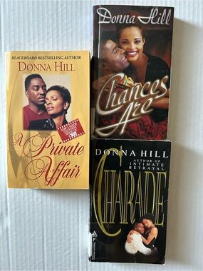 Donna Hill romance Paperback Books Set of 3